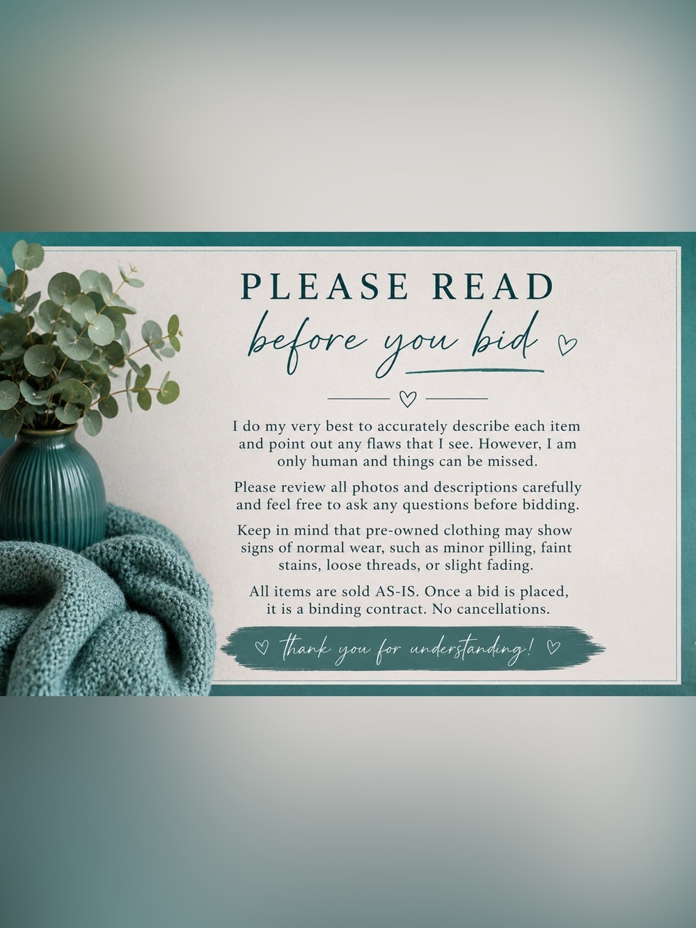 Read Me! 💕⭐️